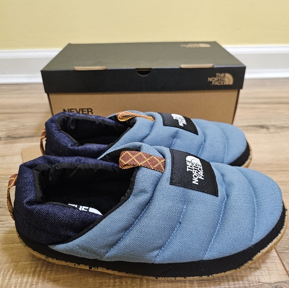 The North Face Shoes - New The North Face Womens Nuptse Mule Denim, US 9